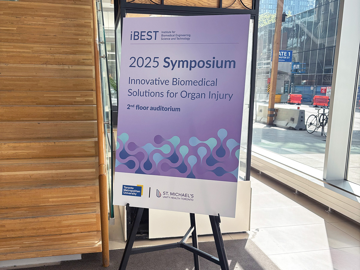 2025 iBEST Symposium signage